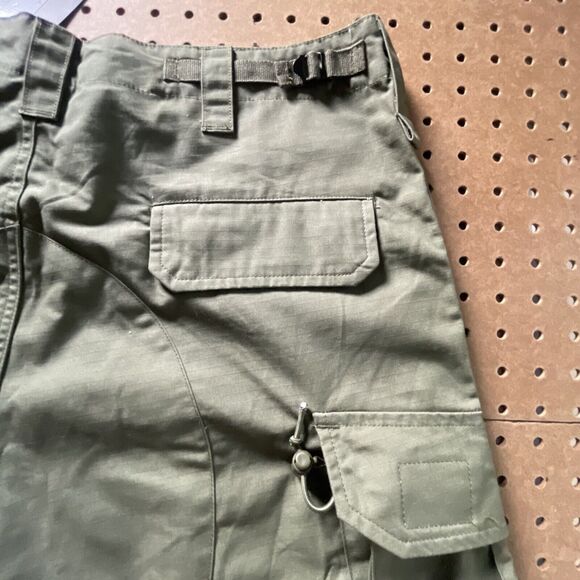 HELIKON-TEX CPU Tactical Cargo Shorts Ripstop Olive Green Size 34/L Men NWT - Picture 5 of 10